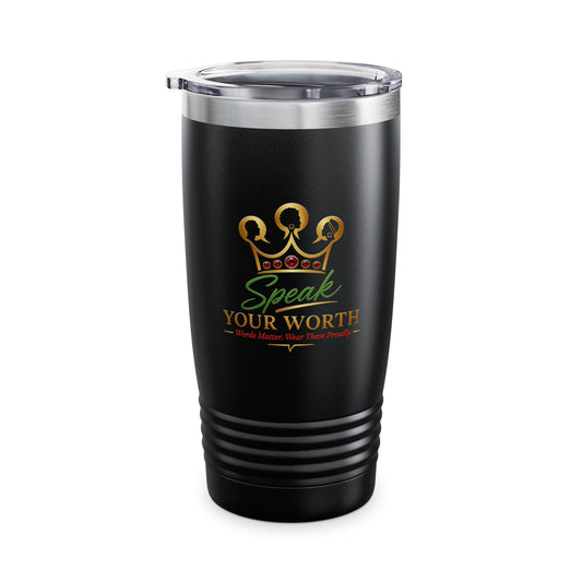 Speak Your Worth — Signature Logo 20oz Tumbler