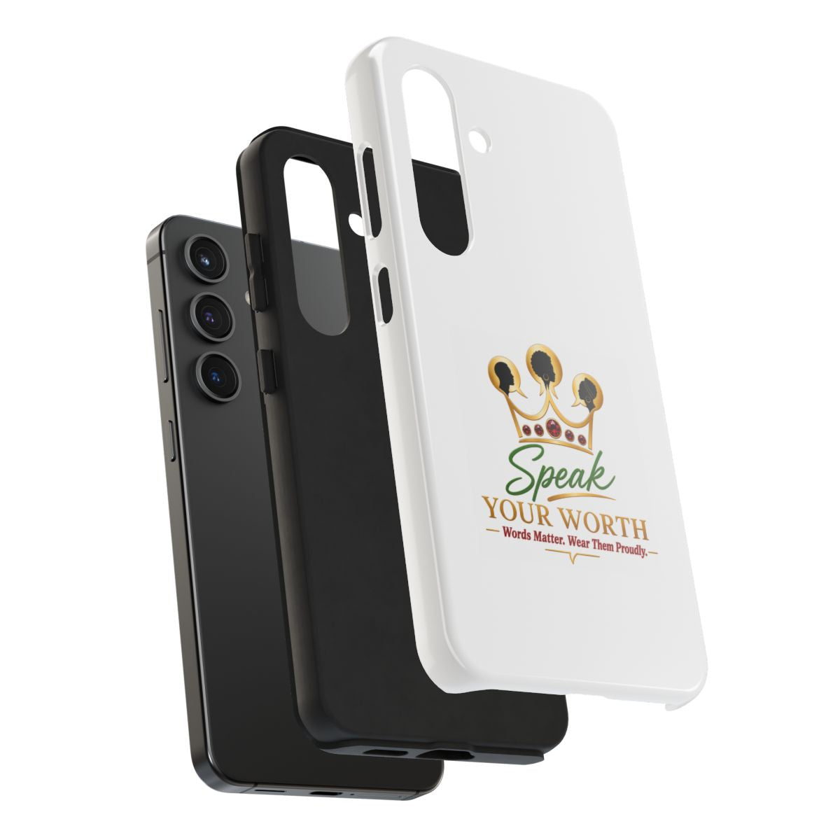 Speak Your Worth — Logo Graphic Phone Case