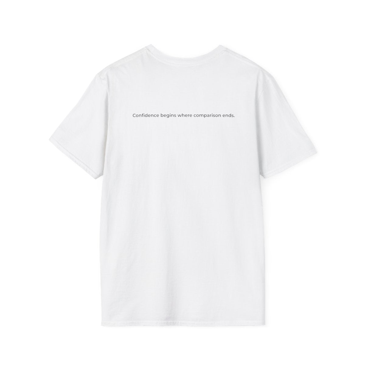 Speak Your Worth — Men's Confidence Graphic Tee