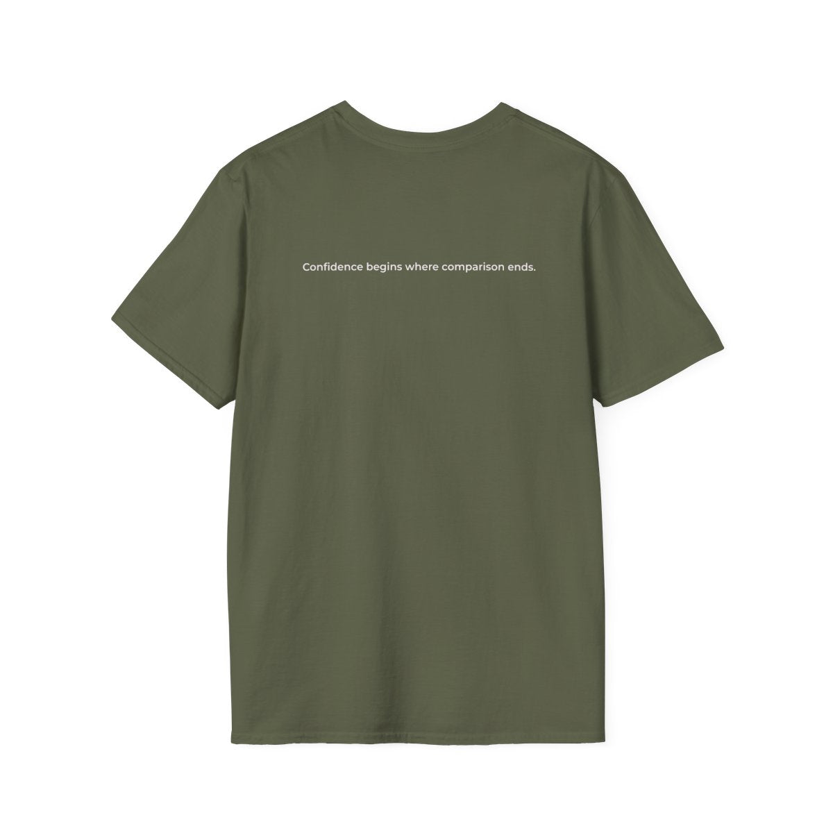 Speak Your Worth — Men's Confidence Graphic Tee