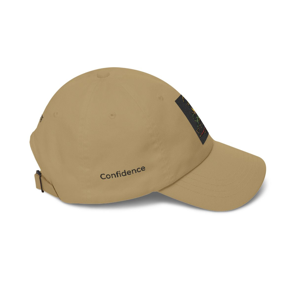 Speak Your Worth — Men's Embroidered Confidence Logo Baseball Cap