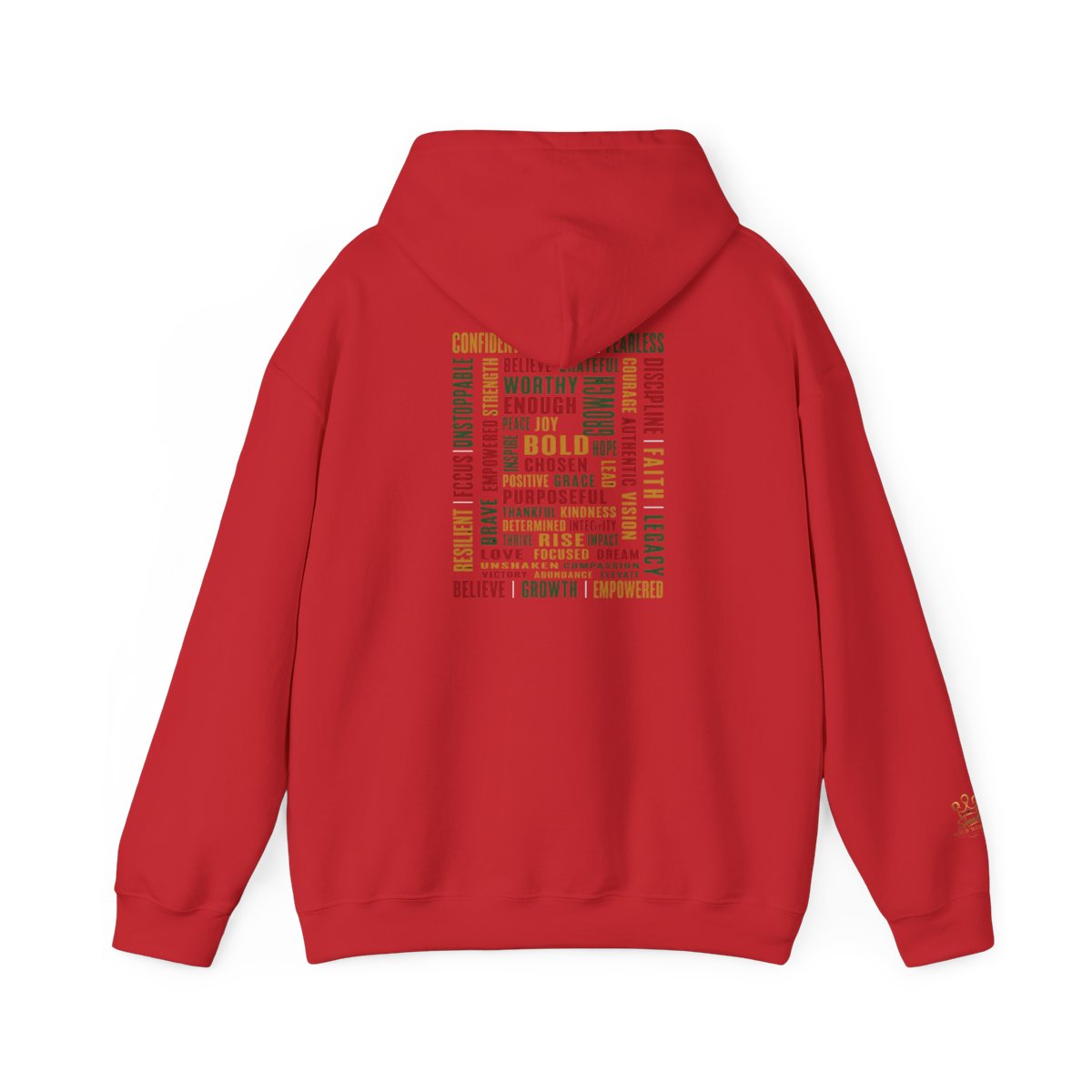 Speak Your Worth — Men's Empowerment Hoodie