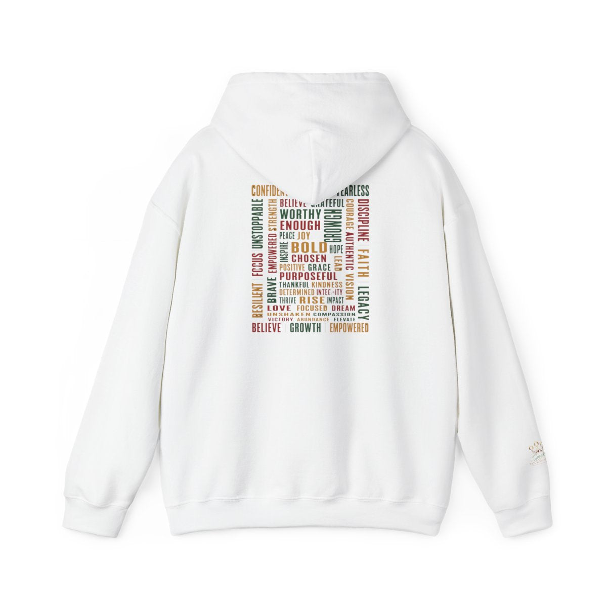 Speak Your Worth — Men's Empowerment Hoodie