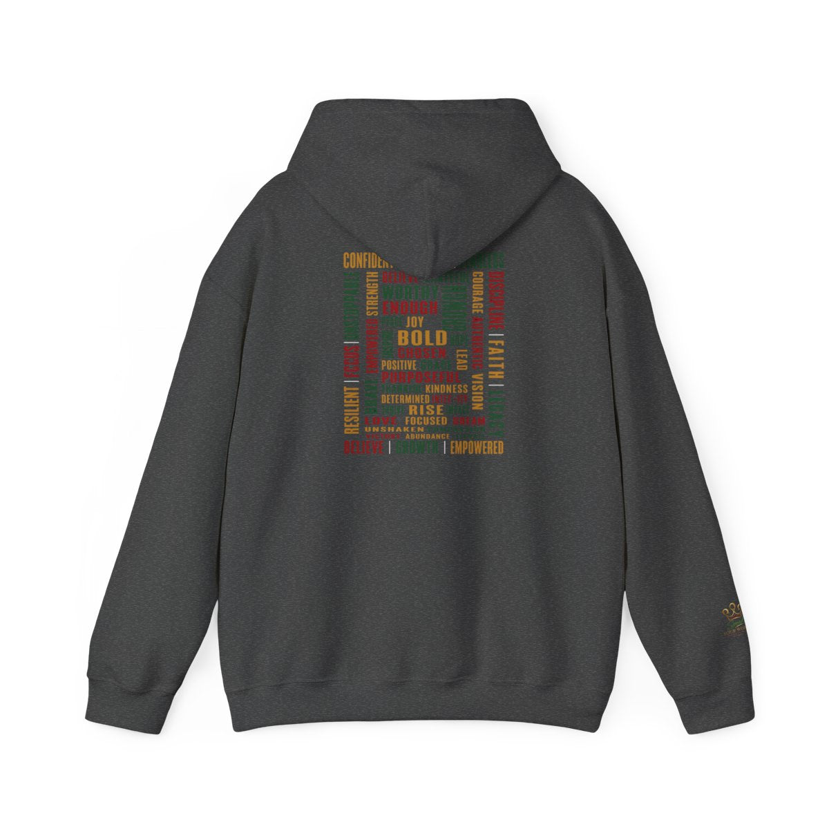 Speak Your Worth — Men's Empowerment Hoodie