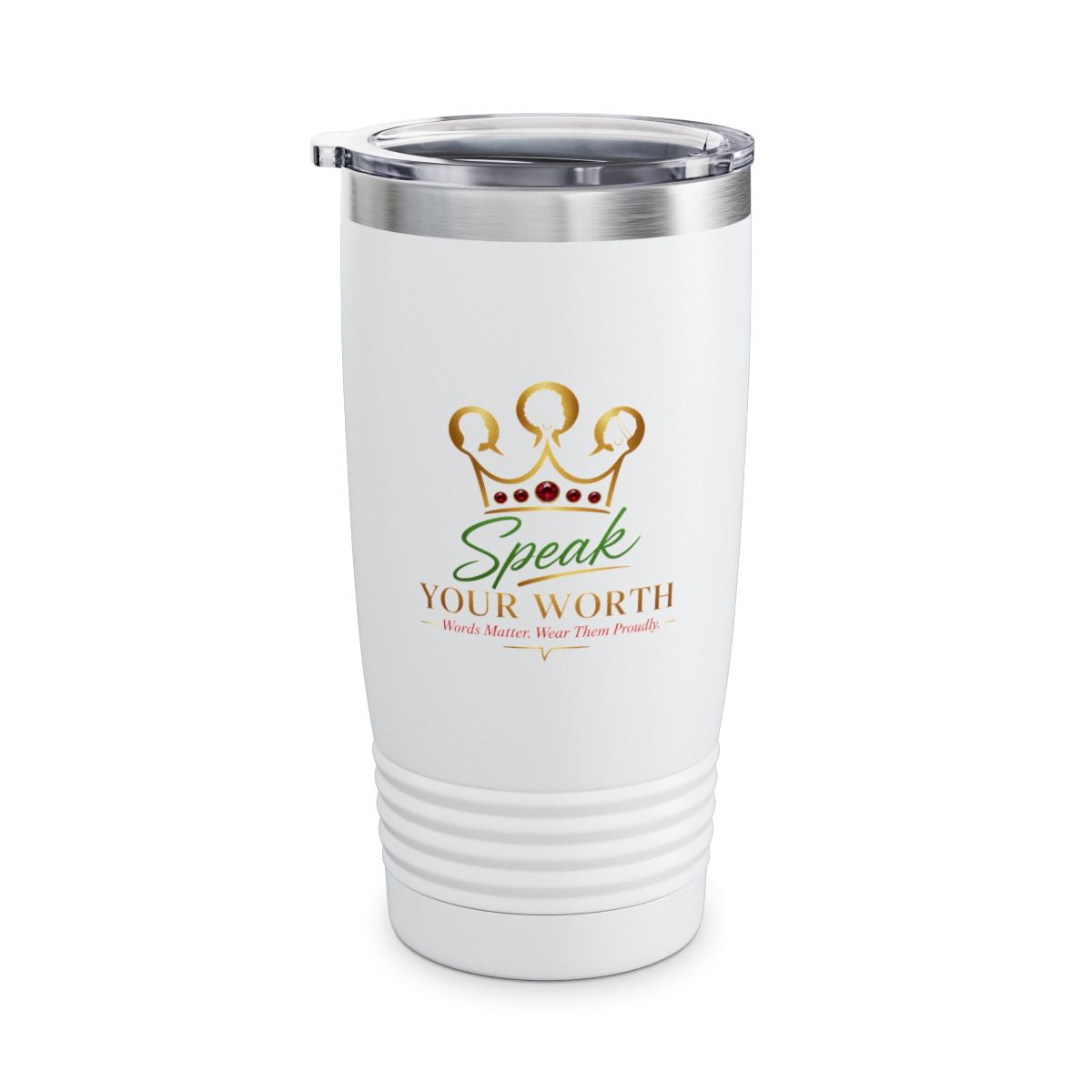 Speak Your Worth — Signature Logo 20oz Tumbler