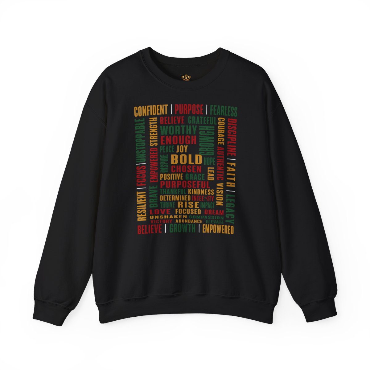 Speak Your Worth — Unisex Inspiration Crewneck