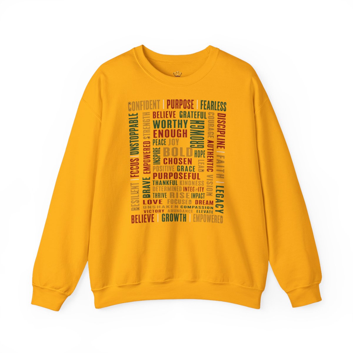 Speak Your Worth — Unisex Inspiration Crewneck