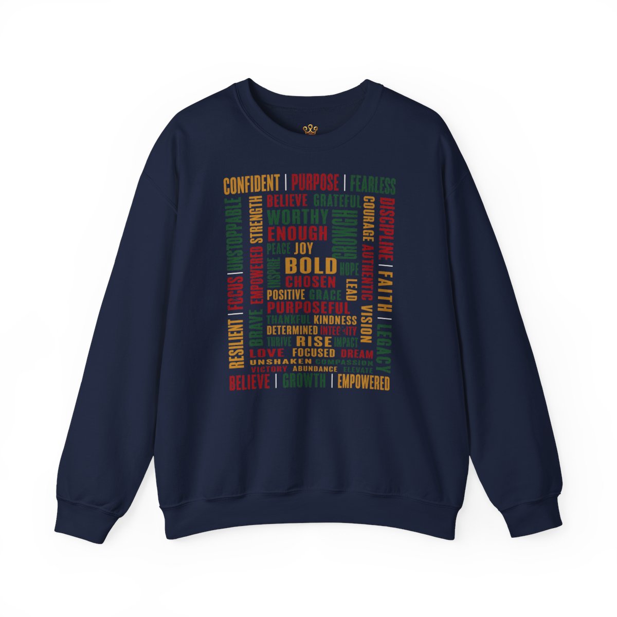 Speak Your Worth — Unisex Inspiration Crewneck