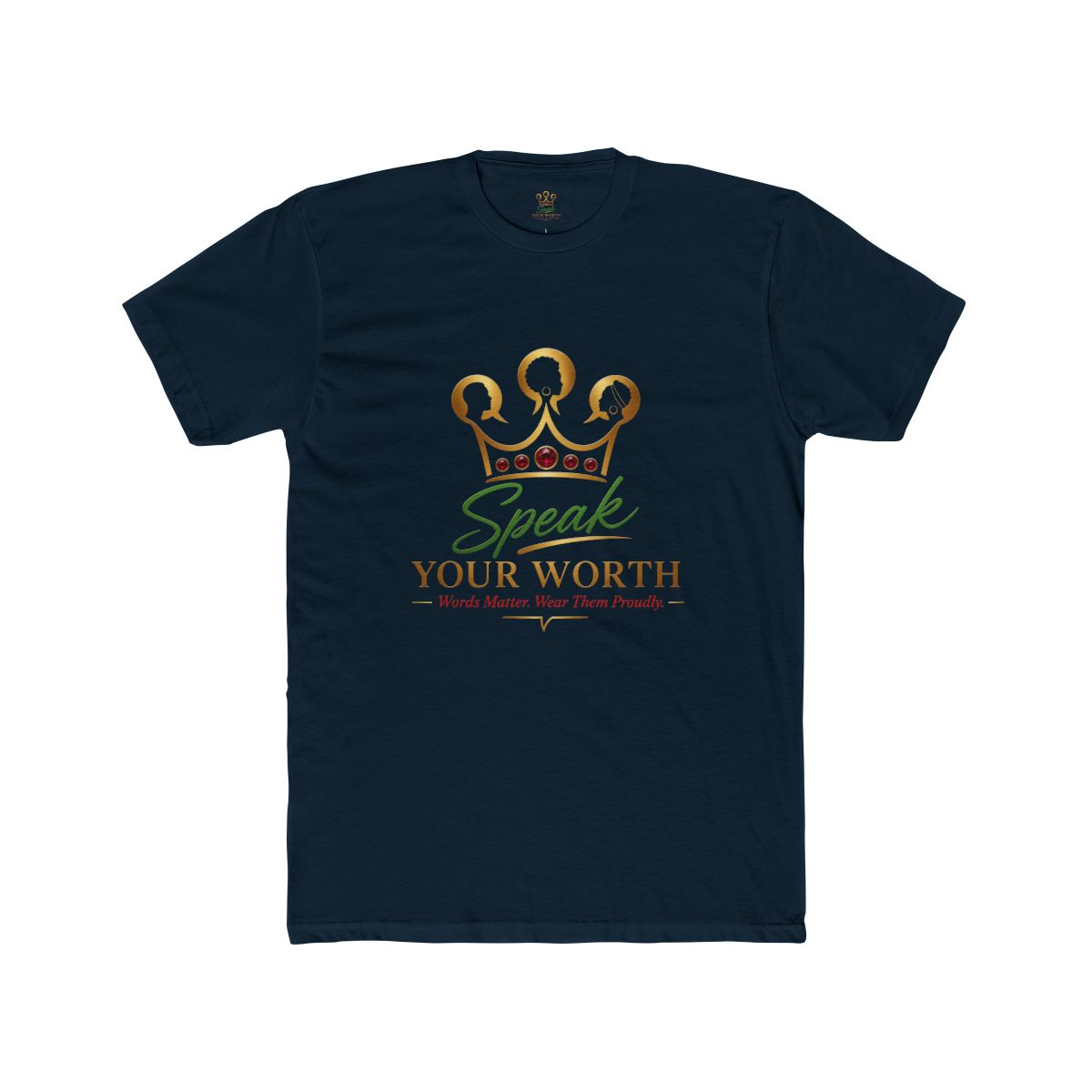 Speak Your Worth — Unisex Logo Graphic Tee
