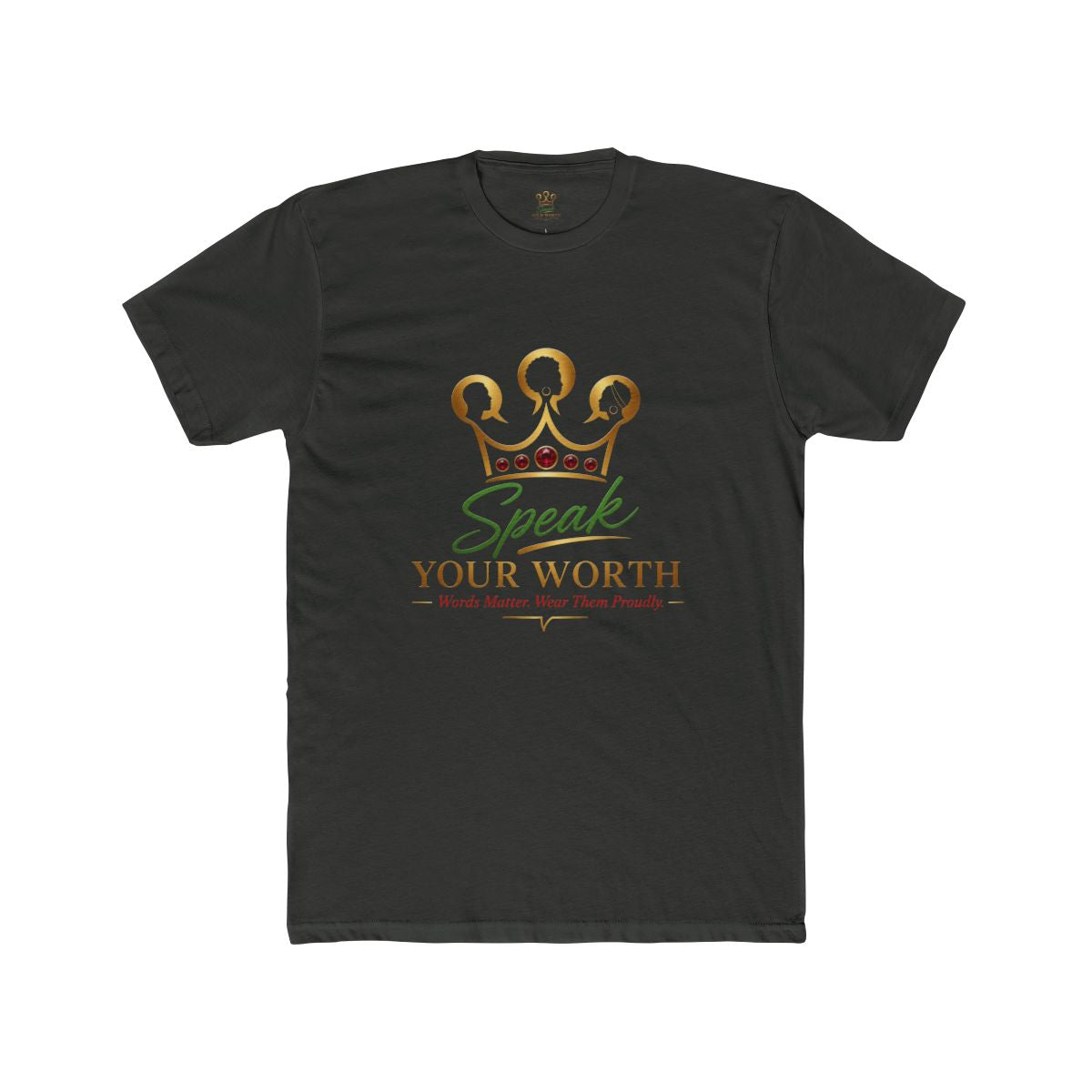 Speak Your Worth — Unisex Logo Graphic Tee