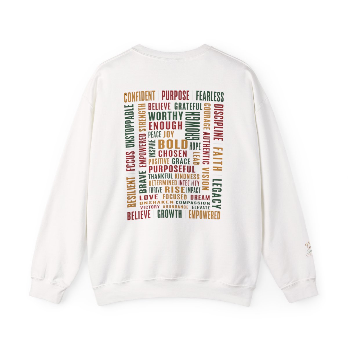 Speak Your Worth — Women's Empowerment Crewneck