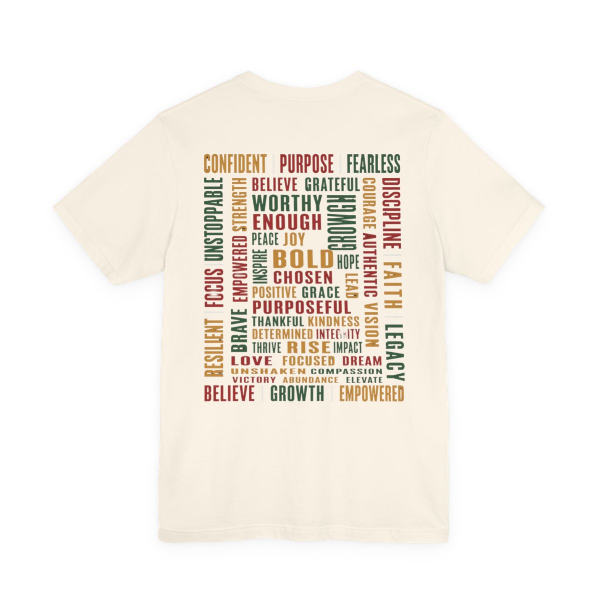 Speak Your Worth — Women's Empowerment Tee with Affirmations