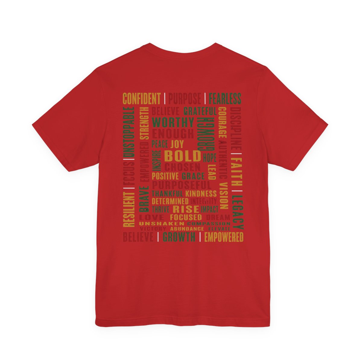 Speak Your Worth — Women's Empowerment Tee with Affirmations