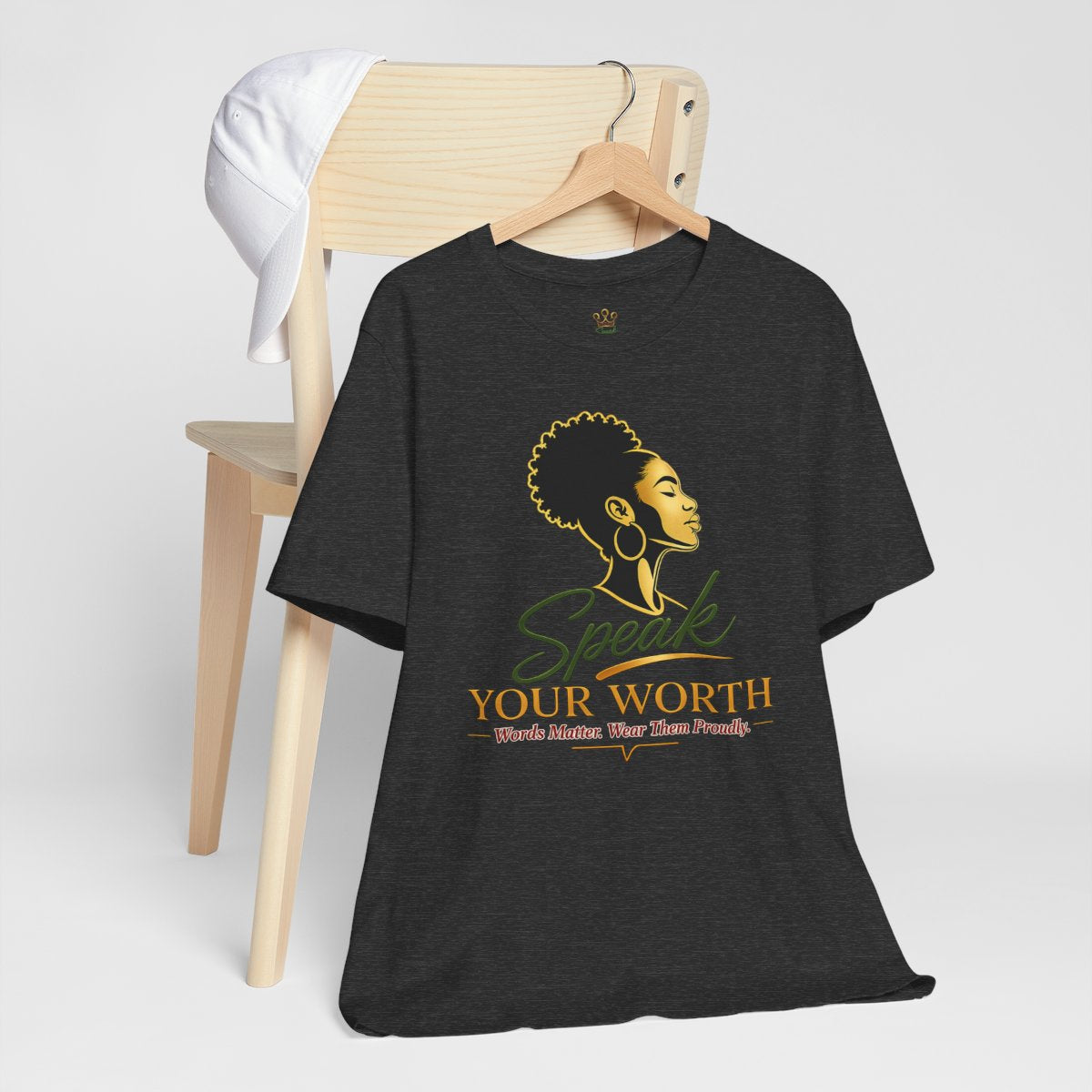 Speak Your Worth — Women's Empowerment Tee with Affirmations
