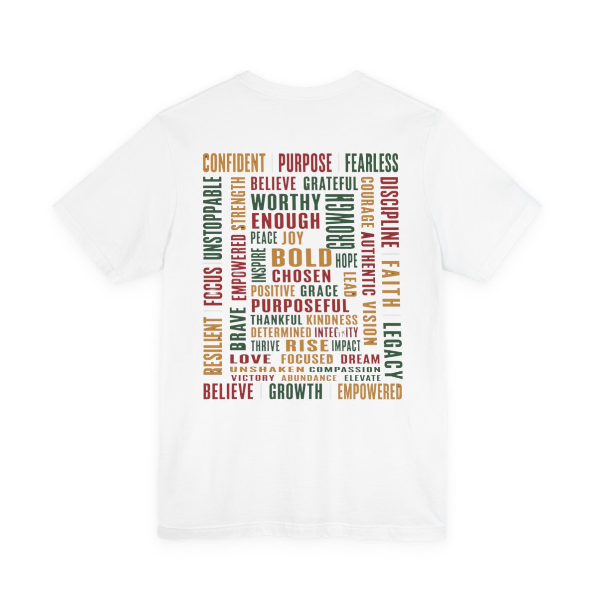 Speak Your Worth — Women's Empowerment Tee with Affirmations