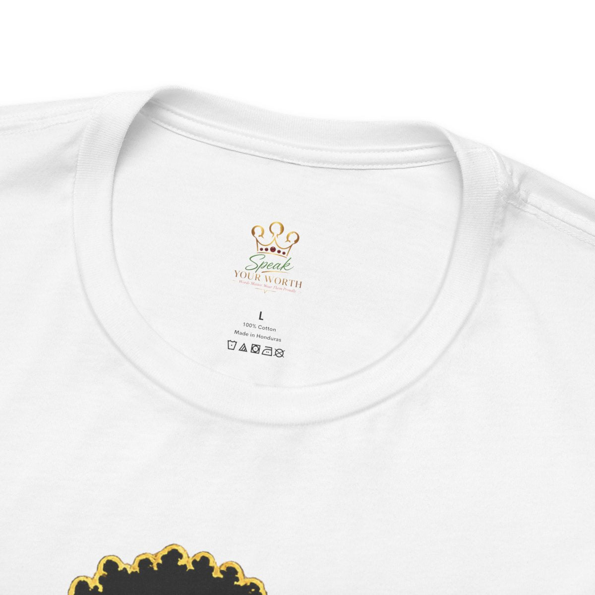 Speak Your Worth — Women's Empowerment Tee with Affirmations