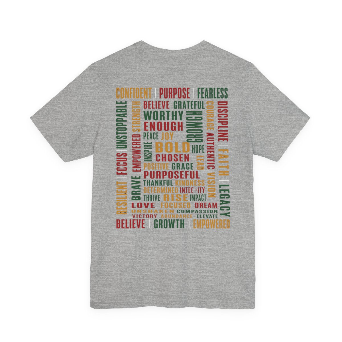 Speak Your Worth — Women's Empowerment Tee with Affirmations