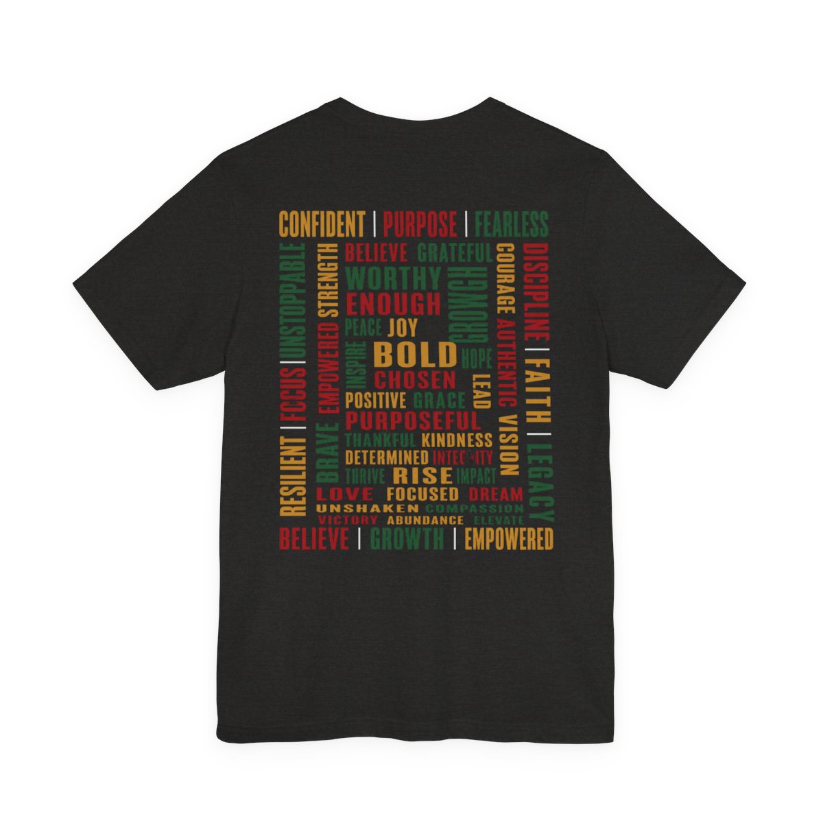 Speak Your Worth — Women's Empowerment Tee with Affirmations