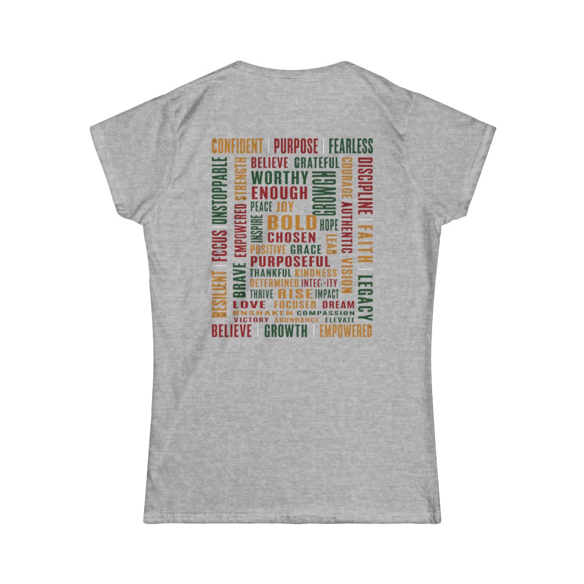 Speak Your Worth — Women's Signature Logo T-Shirt