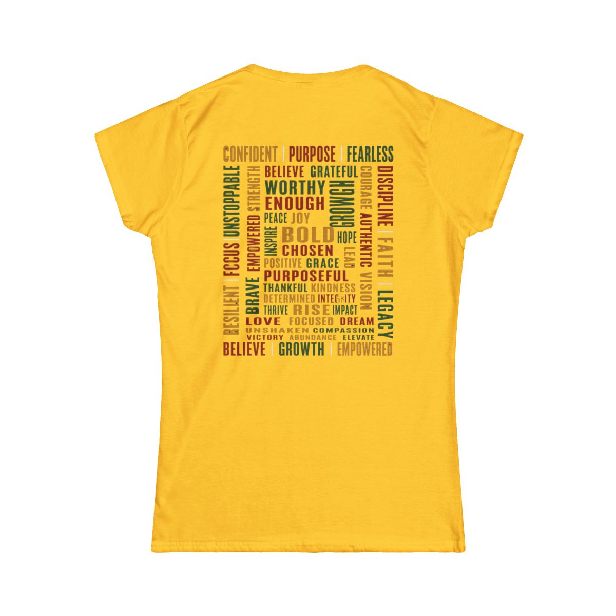 Speak Your Worth — Women's Signature Logo T-Shirt